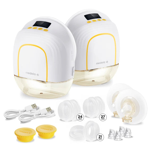 Medela Melody InBra Wearable Double Electric Breast Pump 2.0 Bundle
