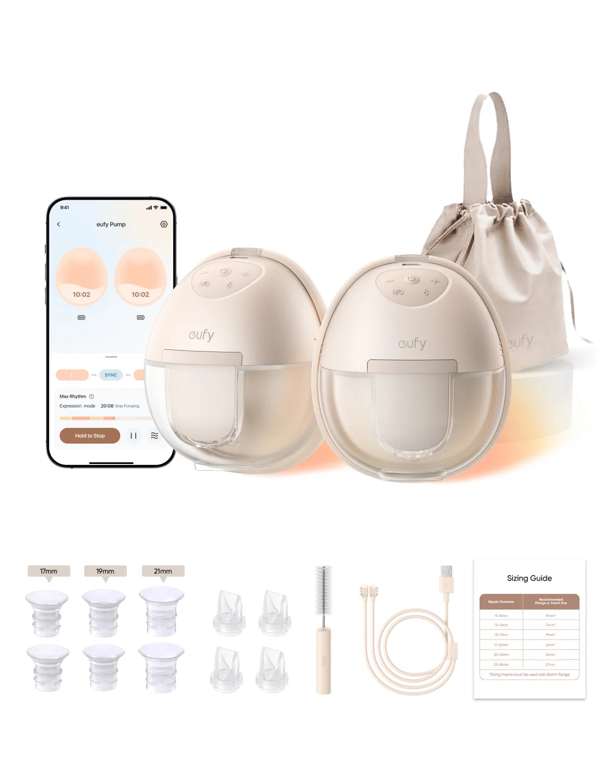 EUFY S1 BREAST PUMP WEARABLE